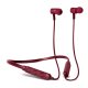 Fresh 'n Rebel Band-It Cuffie auricolari Bluetooth con Ncekband per telefono cellulare Stereofonico, rosso rubino 2