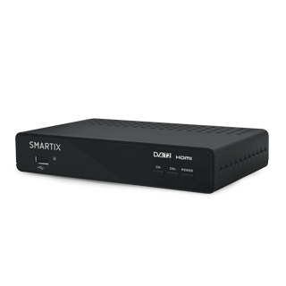 Atlantis Land SM20-DH16 set-top box TV Terrestre Full HD Nero