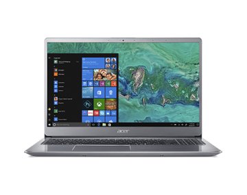 Acer Swift 3 SF315-52G-84LF Intel® Core™ i7 i7-8550U Computer portatile 39,6 cm (15.6") Full HD 8 GB DDR4-SDRAM 256 GB SSD NVIDIA® GeForce® MX150 Wi-Fi 5 (802.11ac) Windows 10 Home Argento