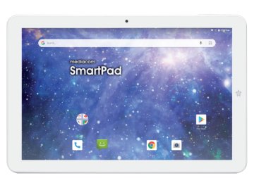 Mediacom SmartPad iyo 10 3G 8 GB 25,6 cm (10.1") Mediatek 1 GB Wi-Fi 4 (802.11n) Android 8.1 Argento, Bianco