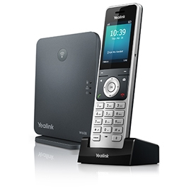 Yealink W60P telefono IP Nero, Argento TFT