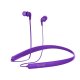 Celly BHNECKPL cuffia e auricolare Wireless In-ear, Passanuca Musica e Chiamate Bluetooth Viola 2