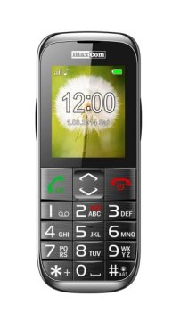 MaxCom MM720 5,59 cm (2.2") 83 g Nero Telefono di livello base