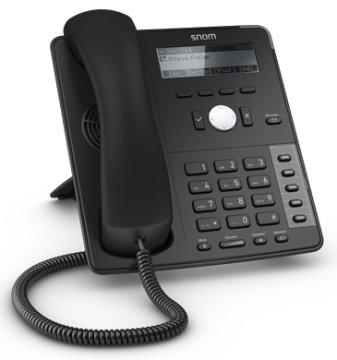 Snom D715 telefono IP Nero 12 linee