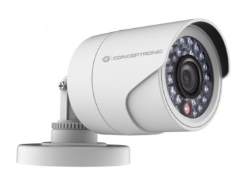 Conceptronic CCAMP720TVI telecamera di sorveglianza Capocorda Telecamera di sicurezza CCTV Interno e esterno 1296 x 732 Pixel Soffitto/muro