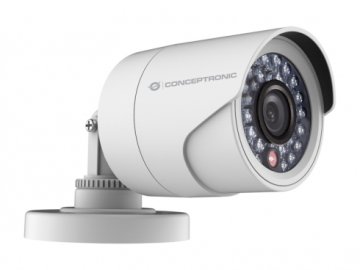 Conceptronic CCAMP720TVI telecamera di sorveglianza Pallottola (forma) Telecamera di sicurezza CCTV Interno e esterno 1296 x 732 Pixel Soffitto/muro