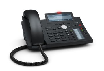 Snom D345 telefono IP Nero, Blu