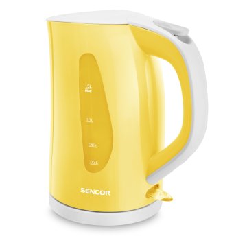 Sencor SWK 36YL bollitore elettrico 1,5 L 2400 W Bianco, Giallo