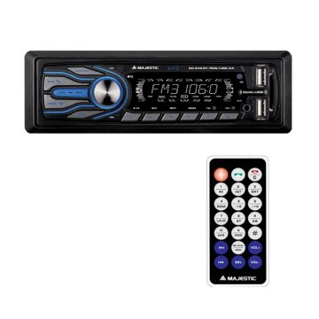 New Majestic 011249 Ricevitore multimediale per auto Nero 120 W Bluetooth