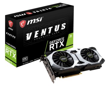 MSI VENTUS V371-002R scheda video NVIDIA GeForce RTX 2080 Ti 11 GB GDDR6