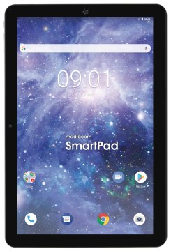 Mediacom SmartPad 10 Eclipse 4G LTE 16 GB 25,6 cm (10.1") Mediatek 2 GB Android 8.1 Go edition Nero, Grigio
