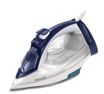 Philips PerfectCare GC3916/17 ferro da stiro Ferro a vapore SteamGlide Plus 2400 W Blu, Bianco
