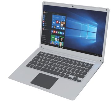 Mediacom SmartBook 145 Intel® Celeron® N3350 Computer portatile 35,8 cm (14.1") HD 4 GB 32 GB Flash Windows 10 Home Argento