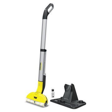 Kärcher FC 3 Cordless Batteria Bagnato Senza sacchetto Nero, Argento, Giallo