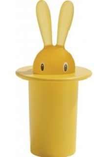 Alessi ASG16 Y portastuzzicadenti Giallo