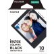 Fujifilm Instax Square Black Frame schwarz pellicola per istantanee 10 pz 62 x 62 mm 3