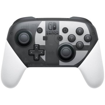 Nintendo Switch Pro Controller Super Smash Bros. Ultimate Edition Nero, Grigio, Bianco Bluetooth Gamepad Analogico/Digitale Nintendo Switch