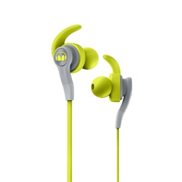 Monster iSport Auricolare Cablato In-ear Musica e Chiamate Verde