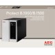 AEG Protect B. 1000 gruppo di continuità (UPS) A linea interattiva 1 kVA 700 W 8 presa(e) AC 8