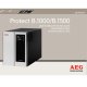 AEG Protect B. 1000 gruppo di continuità (UPS) A linea interattiva 1 kVA 700 W 8 presa(e) AC 8