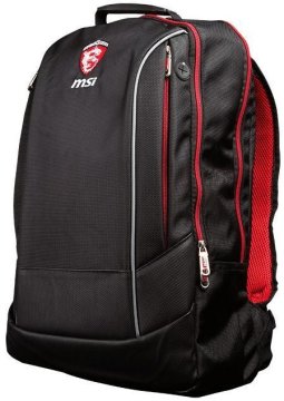 MSI G34-N1XX009-SI9 borsa per laptop 43,9 cm (17.3") Zaino Nero, Rosso