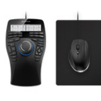 3Dconnexion SpaceMouse Enterprise Kit mouse Mano destra USB tipo A Laser 8200 DPI