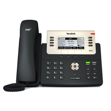 Yealink SIP-T27G telefono IP Nero, Oro 8 linee LCD