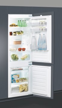 Indesit B 18 A1 D S/I frigorifero con congelatore Da incasso 275 L Acciaio spazzolato