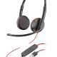 POLY Blackwire 3225 Auricolare Cablato A Padiglione Musica e Chiamate USB tipo A Nero 2