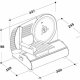 RGV Mary 220 affettatrice Elettrico 200 W Argento Alluminio 3