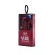 Fresh 'n Rebel Vibe Wireless cuffie auricolari Bluetooth per telefono cellulare Stereofonico rosso rubino 8