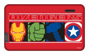 eSTAR MID7388R-AV Hero Marvel Avengers Con Giochi Preinstallati & Cover In Silicone a Tema