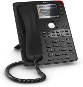 Snom D765 telefono IP Nero TFT