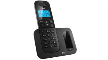 AEG VOXTEL D500 Telefono DECT Identificatore di chiamata Nero