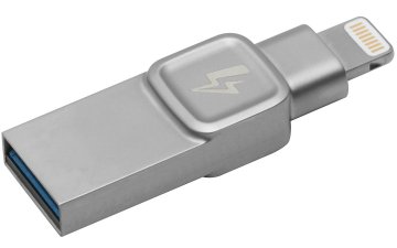 Kingston Technology DataTraveler Bolt Duo, 32GB unità flash USB USB Type-A / Lightning 3.2 Gen 1 (3.1 Gen 1) Argento