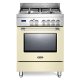 De’Longhi Linea PRO Cucina Elettrico Gas Crema, Acciaio inox 2