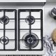 De’Longhi Linea PRO Cucina Elettrico Gas Crema, Acciaio inox 3