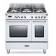 De’Longhi MEM 965T WX cucina Cucina freestanding Elettrico Gas Acciaio inox, Bianco 2