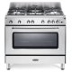 De’Longhi MGV 965 XX ED cucina Cucina freestanding Elettrico/Gas Gas Acciaio inossidabile A 2