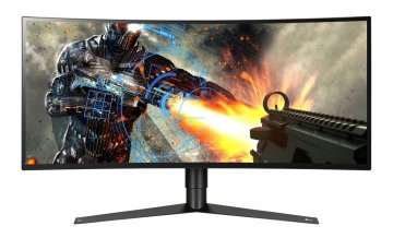 LG 34GK950G-B Monitor PC 86,4 cm (34") 3440 x 1440 Pixel UltraWide Quad HD LED Nero, Rosso