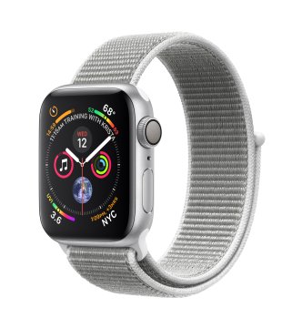 Apple Watch Series 4 OLED 40 mm Digitale 324 x 394 Pixel Touch screen Argento Wi-Fi GPS (satellitare)