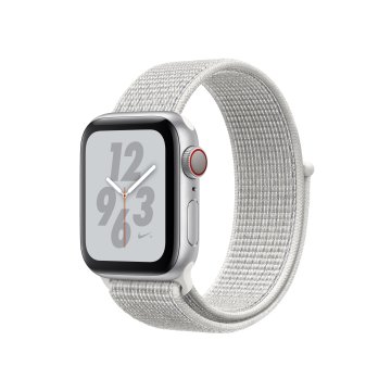 Apple Watch Nike+ Series 4 OLED 40 mm Digitale 324 x 394 Pixel Touch screen 4G Argento Wi-Fi GPS (satellitare)