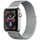 Apple Watch Series 4 OLED 44 mm Digitale 368 x 448 Pixel Touch screen 4G Acciaio inox Wi-Fi GPS (satellitare) 2