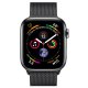 Apple Watch Series 4 OLED 44 mm Digitale 368 x 448 Pixel Touch screen 4G Nero Wi-Fi GPS (satellitare) 3