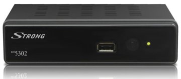 Strong SRT 5302 set-top box TV Terrestre Nero