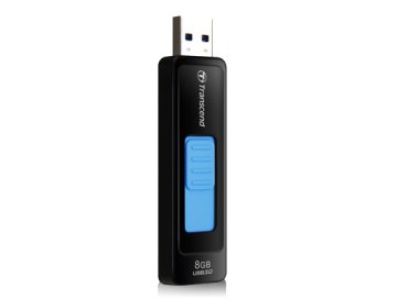 Transcend JetFlash elite JetFlash 760 unità flash USB 8 GB USB tipo A 3.2 Gen 1 (3.1 Gen 1) Nero, Blu