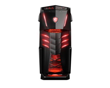 MSI Aegis Ti3 8RE SLI-070EU Intel® Core™ i7 i7-8700K 64 GB DDR4-SDRAM 4 TB HDD+SSD NVIDIA® GeForce® GTX 1080 Windows 10 Home Desktop PC Nero