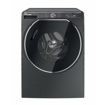 Hoover AWDPD4138LHR/1-S lavasciuga Libera installazione Caricamento frontale Nero