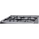 Indesit I6GG1F(X)/I Cucina Gas naturale Gas Stainless steel A 4