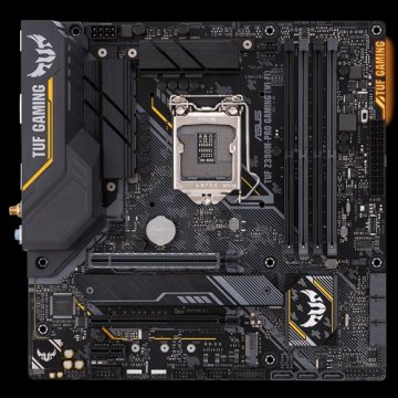 ASUS TUF Z390M-PRO GAMING (WI-FI) Intel Z390 LGA 1151 (Socket H4) micro ATX